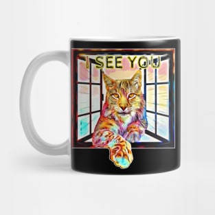 The lynx I see you Mug